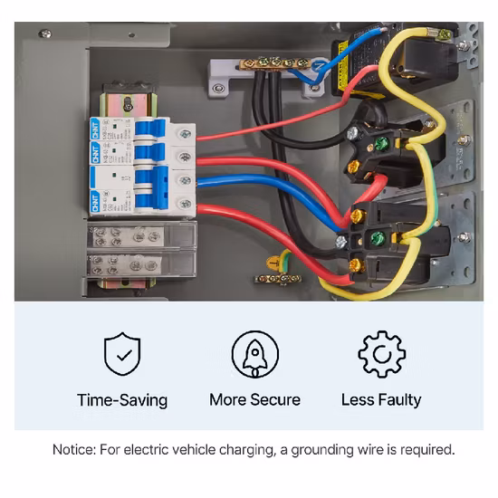 スタンド付仮設電源ボックス