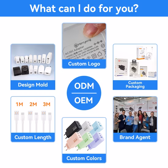 Merryking USB 電源アダプタ AC DC 5V 2A 2.1A シングル/デュアルポート USB 壁充電器携帯電話用