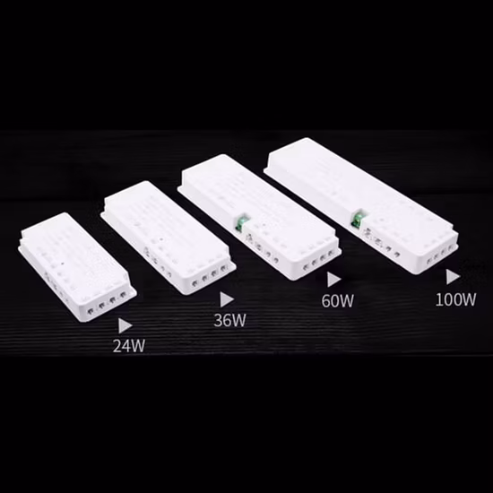 12V 24V LEDキャビネットライト密閉型スイッチ電源